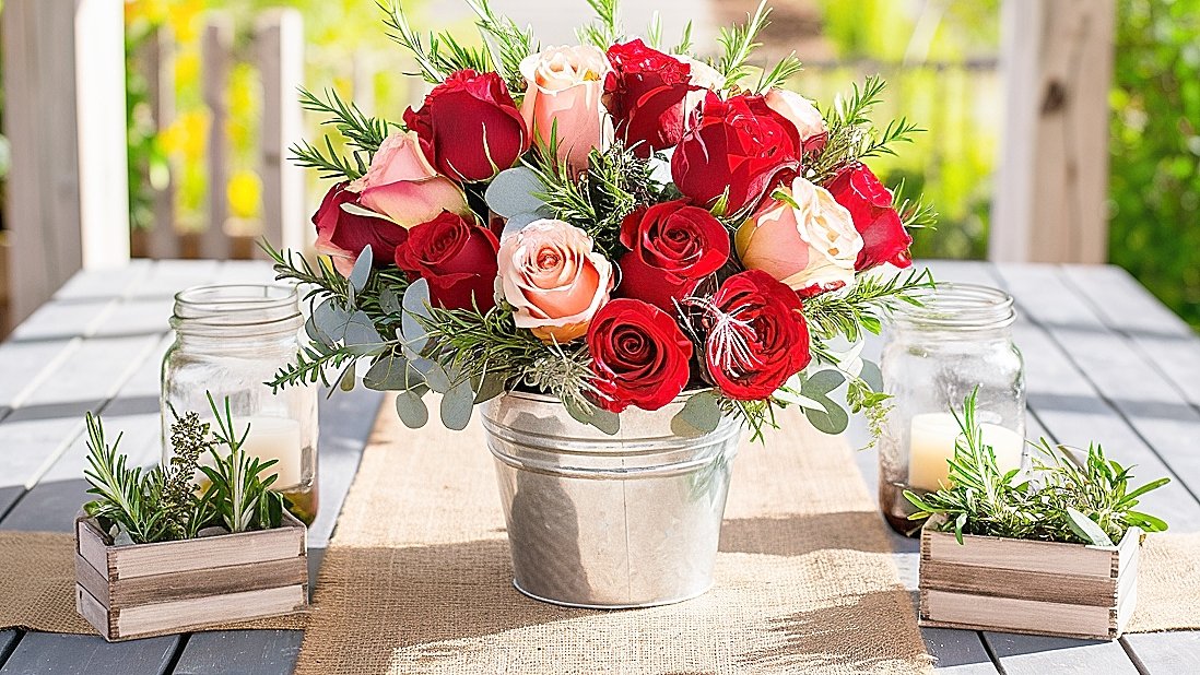 Picking the Perfect Greenery for Stunning Rose Arrangements ...